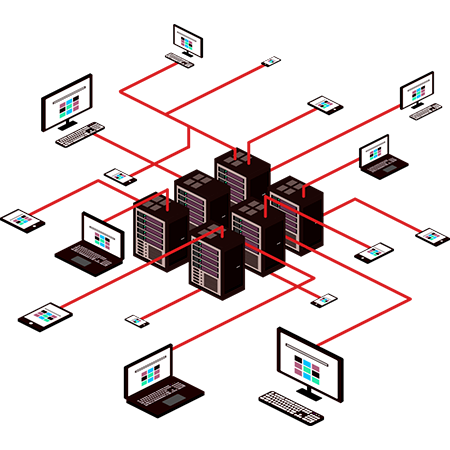 Data Network Cabling Diagram