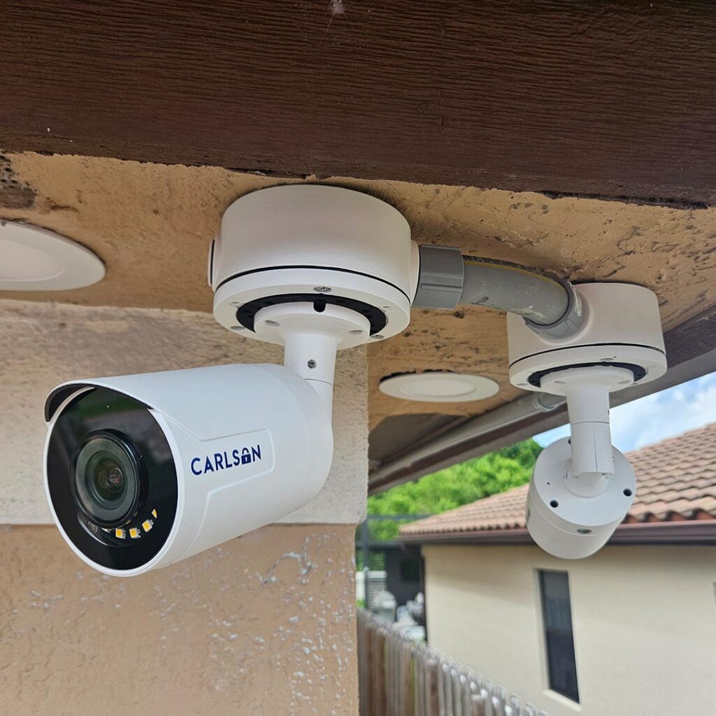 security cameras installed
