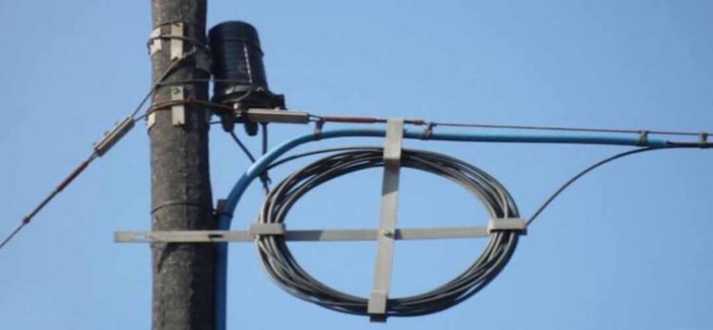 fiber installation - aerial fiber