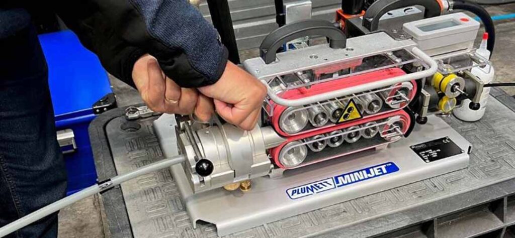 fiber installation - blown fiber