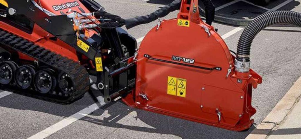 micro trenching - fiber installation